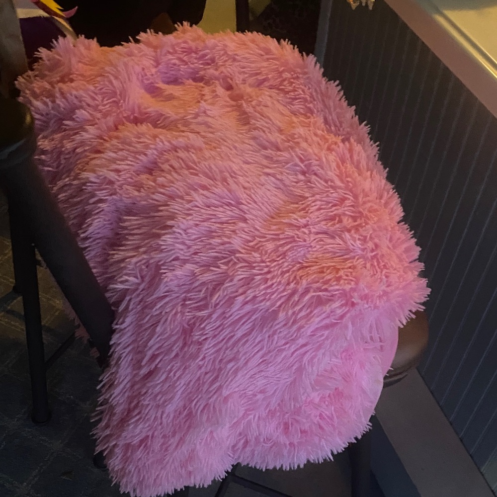 Fluffy Pink duvet cover